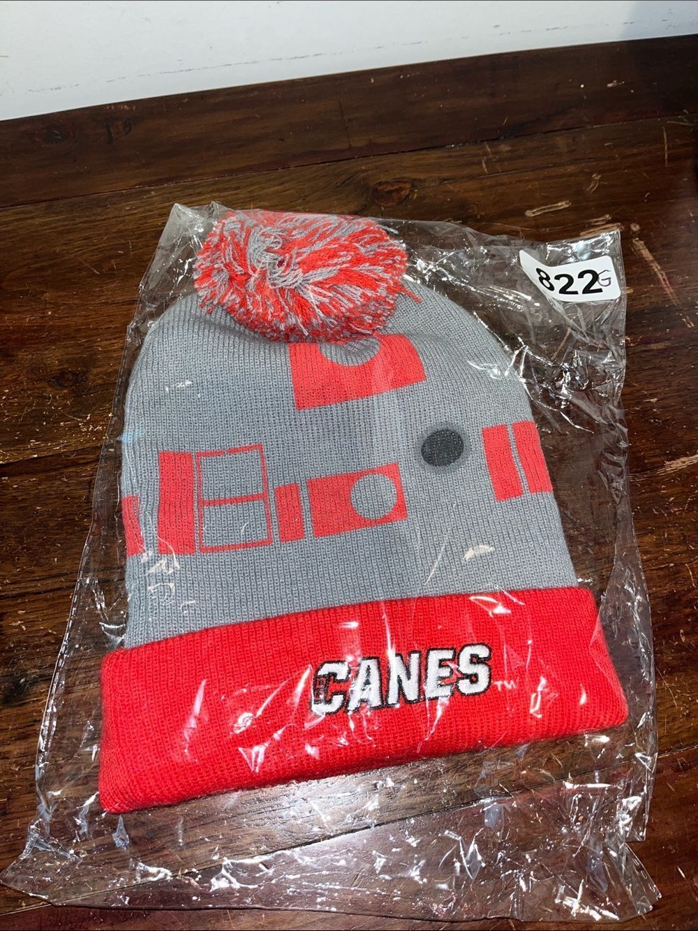 New Bag Carolina Hurricanes Star Wars NHL beanie pom ski snowboard knit cap hat